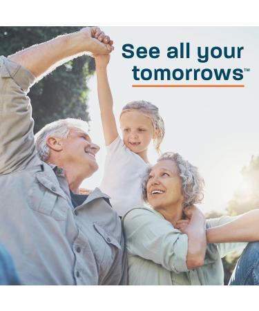 VISION PROTECTION AREDS 2 Eye Vitamin & Mineral Supplement for Ocular Health Natural Eye Institute AREDS 2 Study Formula with Lutein Vitamin C & Zeaxanthin 120 Mini Softgels - Buy Online on GoSupps.com