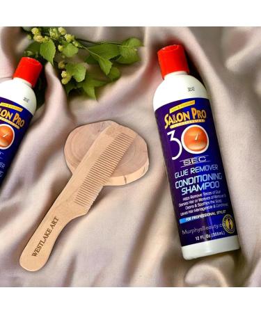 Shampoo 12 Oz | 30 Sec Hair Glue Remover | Pack of 3 | Fast-Acting Cleanser & Conditioner | Soothes Scalp & Removes Residue - Buy Online on GoSupps.com