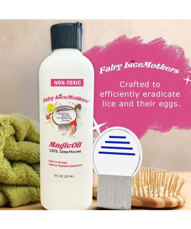 MagicOil Lice Removal Oil | Gentle Head Lice Treatment for Kids | Effective Lice Defense | 8 fl Oz - Buy Online on GoSupps.com