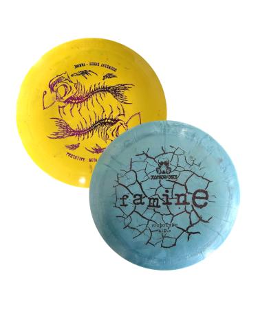 DOOMSDAY DISCS Famine 2-Pack Distance Driver | Prototype Runs for Disc Golf Collectors and Players