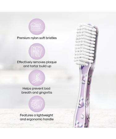 SMYL Toothbrush  Soft Toothbrushes for Adults with Nylon Bristles  Oral Care and Plaque Removal  Lifestyles Fun  Slippers 1 Count (Pack of 1) Lifestyles Fun Slippers - Buy Online on GoSupps.com