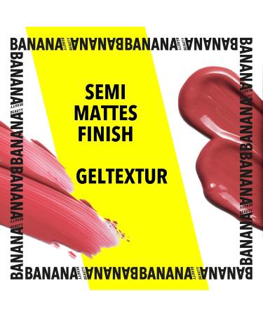  BANANA BEAUTY Banana Beauty Semi-Matte Liquid Lipstick with 10-Hour Wear (Heat Me! / Reddish Nude) - Matte lipstick for plump lips - Protection against dryness and intense volume - Buy Online on GoSupps.com
