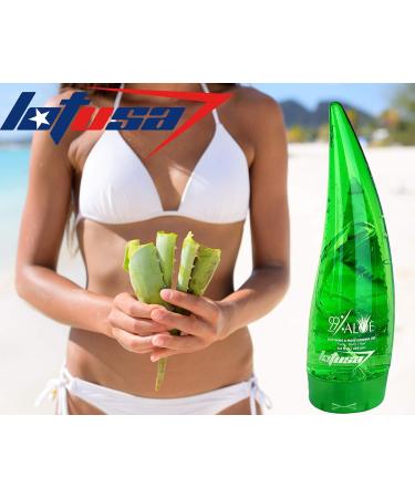 99% Purity Aloe Vera Gel for Face Body and Hair & Soothing Moisture After-Sun Aftershave Dry Skin (250ml) 250 ml (Pack of 1) - Buy Online on GoSupps.com