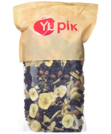 Yupik Aloe Vera Bella Mix 1 kg 6 Count Sweet Trail Mix Dried Fruits Nuts & Aloe Vera Pieces Tropical Fruity Flavors With Almonds Unique Snacks Ideal Topping & Inclusion 1 count (Pack of 6)