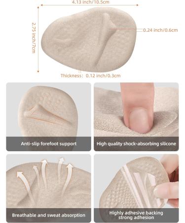 Shop Heel Pads for Shoes - 6 Pairs Comfort Grips for Men & Women - Cushions for Loose Shoes - Multicolor - Buy Online on GoSupps.com