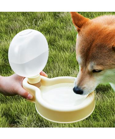 500ml Dog Drinking Bottle - Foldable Water Bottle for Pets | Portable Water Bowl on the Go - Buy Online on GoSupps.com