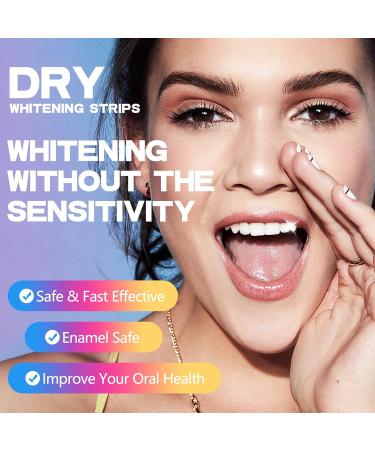 Sensitivity-Safe Teeth Whitening Strips Kit - 28 Coconut Whitening Strips for Coffee & Tea Drinkers - 14 Easy Treatments Quick Results - Buy Online on GoSupps.com