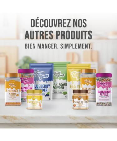 Easy Yummy Pectin powder (100 g) Pectin for making jams vegetarian substitute for gelatin - Buy Online on GoSupps.com