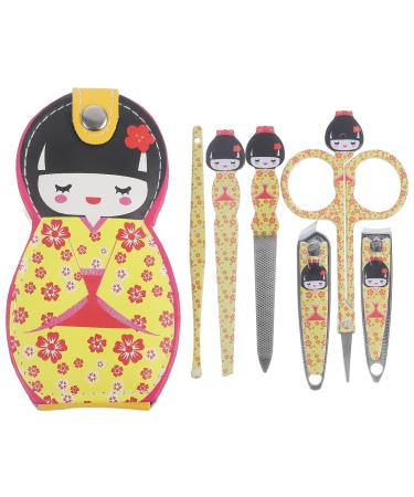 minkissy 1 Set Nail Set Pedicure Kit Nail Kit Manicure Tools Infant Suit Russian Doll Travel Manicure Kit Babies Dolls Japanese Doll Nail Grooming Kit Pp Cosmetic Fader Baby