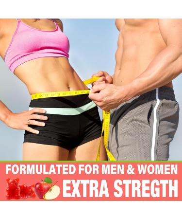 Apple Cider Vinegar Gummies Keto ACV Gummies Max Strength 2000mg Apple Cider Vinegar with Mother Probiotics & Vitamin B12 for Digestion Metabolism Cleanse & Detox Diet 60 Count 60 Count (Pack of 1) - Buy Online on GoSupps.com