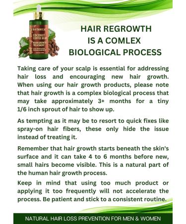 Botanical Hair Growth Caffeine Oil | Scalp Revitalizing Pre-Shampoo for Hair Loss | Biotin Hair Thickening Treatment for Women & Men - 4.2 Fl Oz - Buy Online on GoSupps.com