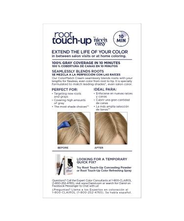 Clairol Root Touch-Up by Nice'n Easy 7 Dark Blonde Permanent Hair Dye - Pack of 2 - Buy Online on GoSupps.com