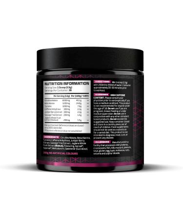 Beast Pharm STIM Pre Workout 390g - Sour Cherry Flavor | 30 Servings - Buy Online on GoSupps.com