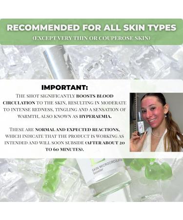 Afrodita Professional Cell Energy Boost Shot Facial Serum 30 ml skin microcirculation booster with 5 niacinamide algae and aloe revitalizes tired skin and refines the skin - Buy Online on GoSupps.com