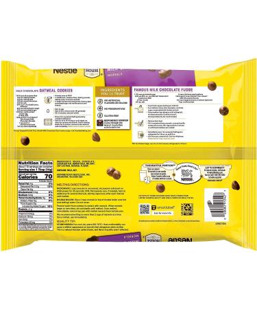 Nestle Toll House Milk Chocolate Morsels Chips - 3 lb Bag - Buy Online on GoSupps.com