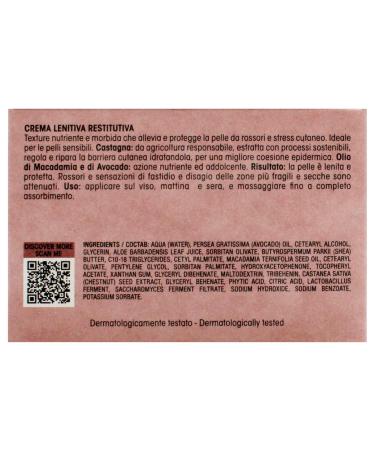 OLOS Soothing Restorative Cream - Best Face Moisturizer for Stress & Redness - Aloe Macadamia & Avocado Oil - 1.7 oz - International Shipping Available - Buy Online on GoSupps.com