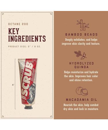 18.21 Man Made Octane Series Moisturizing Lotion - Hydrating Face Body & Scalp Scrub for Men - Shop Internationally - Buy Online on GoSupps.com
