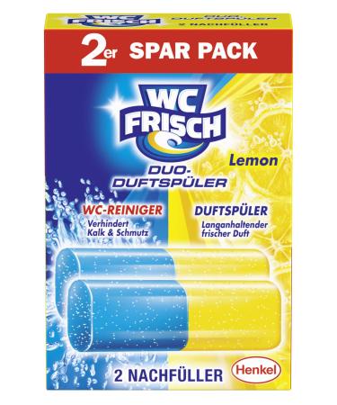 WC Fresh Duo-Scented Refill Lemon refill pack 2 pieces