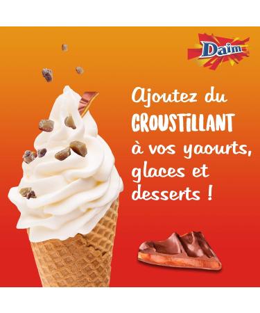 DAIM - Bonbons au Chocolat au Lait et clats de Caramel - Emballages individuels - Tubo de 2 5 kg (390 Bonbons) 0.5 cm x 0.64 cm - Buy Online on GoSupps.com