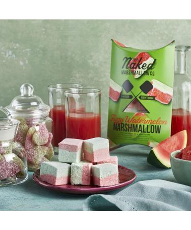 The Naked Marshmallow Fizzy Watermelon Gourmet Marshmallows - Buy Online on GoSupps.com