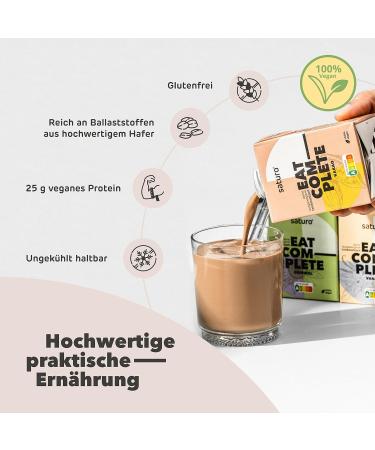 Saturo Drinking Meal Trial Package - Chocolate Vanilla & Original | Vegan Astronaut Food | 500kcal | 18 x 500ml Nutrient-Rich Meal Replacement - Buy Online on GoSupps.com