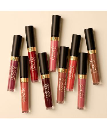 Max Factor Lipfinity Velvet Matte Lipstick in Elegant Brown - 3.5 ml | Long-Lasting Formula - Buy Online on GoSupps.com