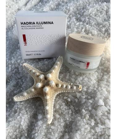  DARSENA DEL SALE Hadria Illuminates Moisturizing Face Mask with Marine Collagen also suitable for delicate skin (200 ml.) - Buy Online on GoSupps.com