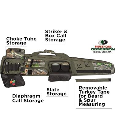 Allen Company Turkey Camo Shotgun Case with Extra Storage Pockets - 52 Inch Soft Case for Hunting Rifle - Mossy Oak NWTF Obsession - Buy Online on GoSupps.com