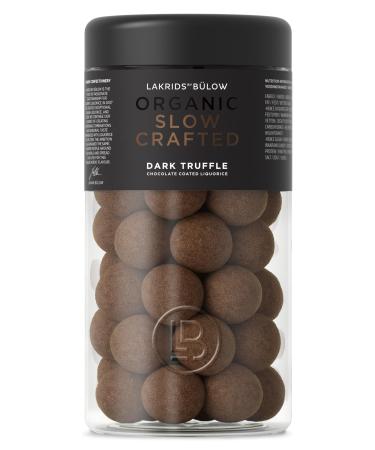 LAKRIDS BY B LOW - Dark Truffle - 265g - Slow Crafted organic liquorice covered in chocolate DARK TRUFFLE glass - Buy Online on GoSupps.com