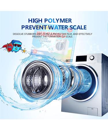 Wash Warrior Washing Machine Cleaner Tablets - Deep Clean for All Machines - 24 Tablets - Buy Online on GoSupps.com