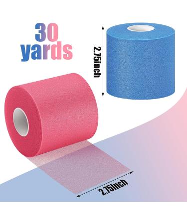 3 Pieces Athletic Pre Wrap Tape for Hair & Sports - 2.75 Inch by 30 Yards (Black Blue) - Buy Online on GoSupps.com