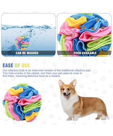 Interactive Sniffing Ball for Dogs - Washable Smell Training Toy for Small & Medium Breeds - Stress Relief & Intelligence Development - Buy Online on GoSupps.com