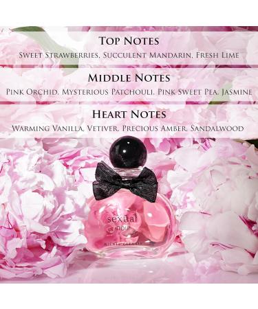 Michel Germain Sexual Noir Eau de Parfum Fragrance Spray Top Notes of Strawberries Mandarin and Lime Long-Lasting Warm Floral & Sensual Gift for Her 2.5 Fl Oz (Pack of 1) - Buy Online on GoSupps.com