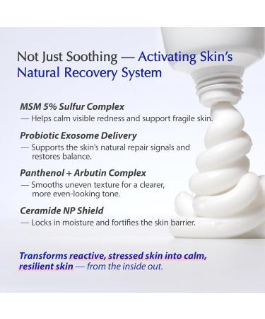 liv.reome MSM Sulfur-Derived Redness Recovery Cream for Sensitive Thin Skin Probiotic Exosome + Panthenol + Ceramide NP - Buy Online on GoSupps.com