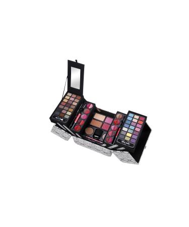 Cameo Snake Exclusive Makeup Gift Set B 5 Layers of Eyeshadows Lip-Glosses Powders Blushes Creamy Foundation Brush and Mirror