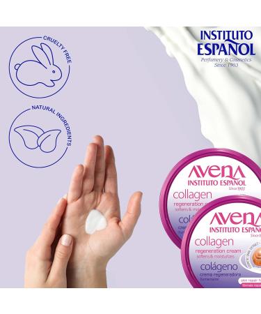 Instituto Espa ol Regenerating Collagen Cream with Snail Mucus Moisturizing Body Cream for Women and Men Nourishing Treatment and Elasticity for Dry Cracked Skin Set 400ml - Buy Online on GoSupps.com