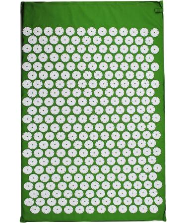 Acupressure Massage Mat 68x42 cm - Green | Pain Relief & Relaxation for Body & Mind - Buy Online on GoSupps.com