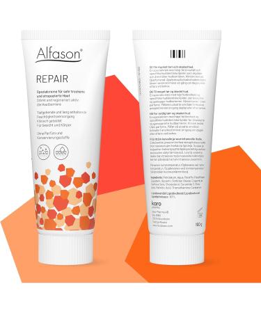 Alfason REPAIR - The special cream for very dry and damaged skin triple action to protect and rebuild a disrupted skin barrier 100 g - Buy Online on GoSupps.com