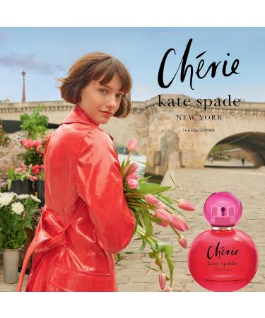 kate spade new york Cherie Eau De Parfum - Long Lasting Fragrance with notes of Raspberry Sweet Pea and Jasmine - Sweet & Musky 2 Fl Oz (Pack of 1) - Buy Online on GoSupps.com