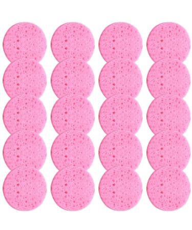 Facial Sponges for Cleansing Face Sponge - Natural Skin Care Sponges for Gentle Exfoliation | Cosmetic Spa Sponges Makeup Remover Cleaning Pads for Personal Spa Cosmetics