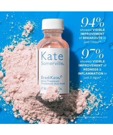 Kate Somerville EradiKate Acne Treatment - 10% Sulfur & BHA Spot Treatment for Clear Skin, 1 Fl Oz - Buy Online on GoSupps.com
