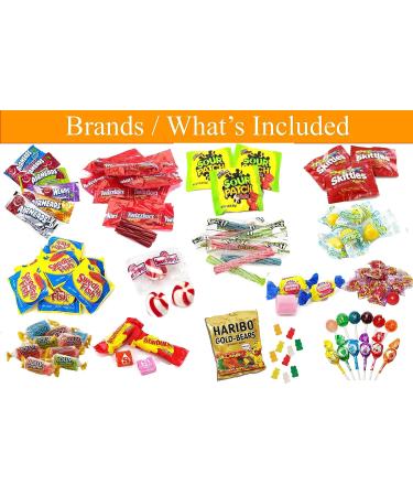 Assorted Candy Party Mix Box - 6.50 lbs/104 oz - Over 255 Individually Wrapped Candies - America's Most Favorite Assorted Candies - Buy Online on GoSupps.com