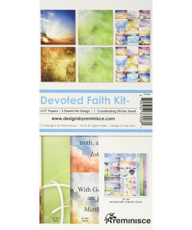 Reminisce Devoted Faith Collection Kit - Multicolor 12x12 - DF-200 - Buy Online on GoSupps.com