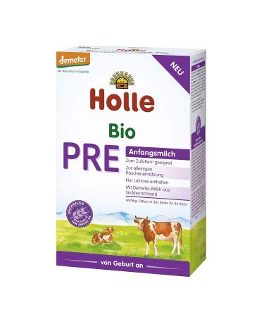 Holle Organic PRE Infant Milk (6 x 400g) - Premium Baby Formula for Optimal Nutrition - International Shipping Available - Buy Online on GoSupps.com