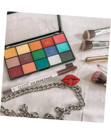 CANIGHT 12pcs Cosmetic Supplies Brow Pencil Brush Coffee Eyebrow Pencil Powder Wood - Buy Online on GoSupps.com