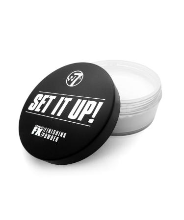 W7 Set It Up Loose Setting Powder - Weightless Translucent Blurring Powder For All Skin Tones