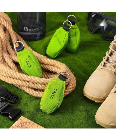 4-Piece Arborist Throw Weight Bags Set | Professional Climbing Rope Bag for Tree Rock Climbing | Durable Multi-Layer Outdoor Throw Bags | Bulk Pack (Green) - Buy Online on GoSupps.com