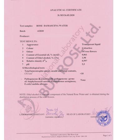 Monte Nativo Rose Water 1L | 100% Natural Face Toner for Clean Skin | Ideal Gift for Women | Anti-Pimple Facial Care & Natural Cosmetics - Buy Online on GoSupps.com