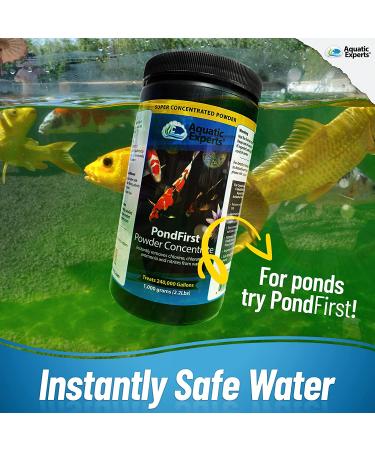 TankFirst Complete Aquarium Water Conditioner - Fish Water Conditioner  Instantly Removes Chlorine  Chloramines  Ammonia and Nitrites from Fish Tanks Regular 500 ml - Treats 1 000 Gallons - Buy Online on GoSupps.com
