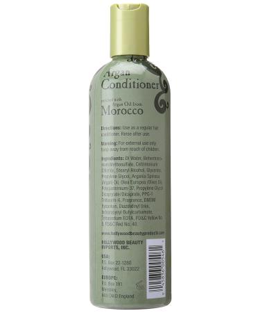 Hollywood Argan Conditioner 12 oz - Nourishing Argan Oil Hair Treatment for Strong Shiny Hair - Shop Internationally - Buy Online on GoSupps.com